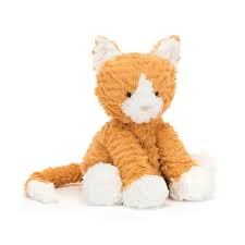 Jellycat Fuddlewuddle Ginger Cat MEDIUM - H23 X W13 CM
