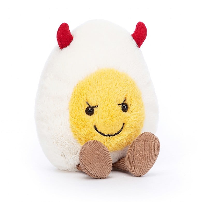 Jellycat Amuseable Devilled Egg ONE SIZE - H14 X W8 CM