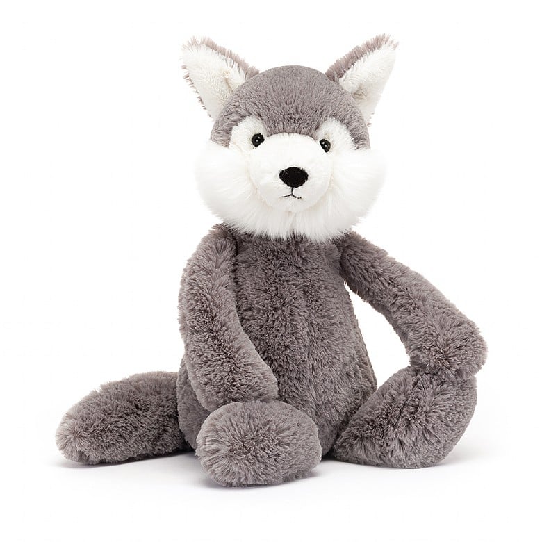 Jellycat Bashful Wolf MEDIUM - H31 X W12 CM