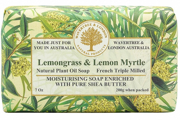 Wavertree & London Soap 200g - Lemongrass & Lemon Myrtle
