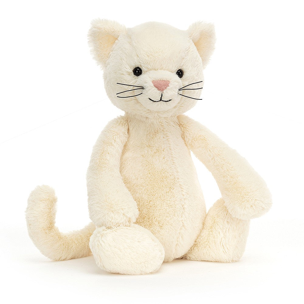 Jellycat Bashful Cream Kitten MEDIUM - H31 X W12 CM