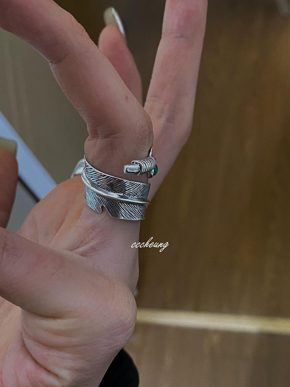 Exaggerated Oversized 925 Silver Ring: Nepalese Pure Silver Ring