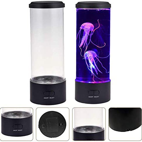 Color Changing Mood Led Fantasy Jellyfish Lava Lamp LED Light