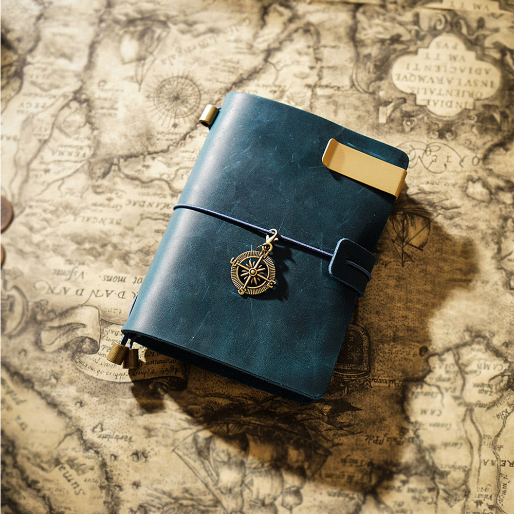 Leather Journal Traveler's Notebook Retro Handmade Diary Portable Sketchbook