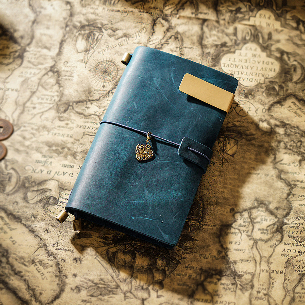 Leather Journal Traveler's Notebook Retro Handmade Diary Portable Sketchbook