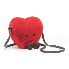 Jellycat Amuseable Heart Bag ONE SIZE - H17 X W18 CM