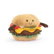 Jellycat Amuseable Burger ONE SIZE - H12 X W12 CM