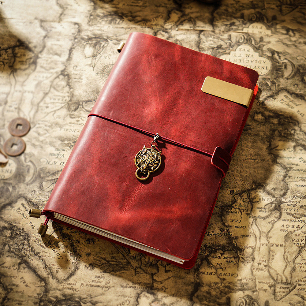 Leather Journal Traveler's Notebook Retro Handmade Diary Portable Sketchbook