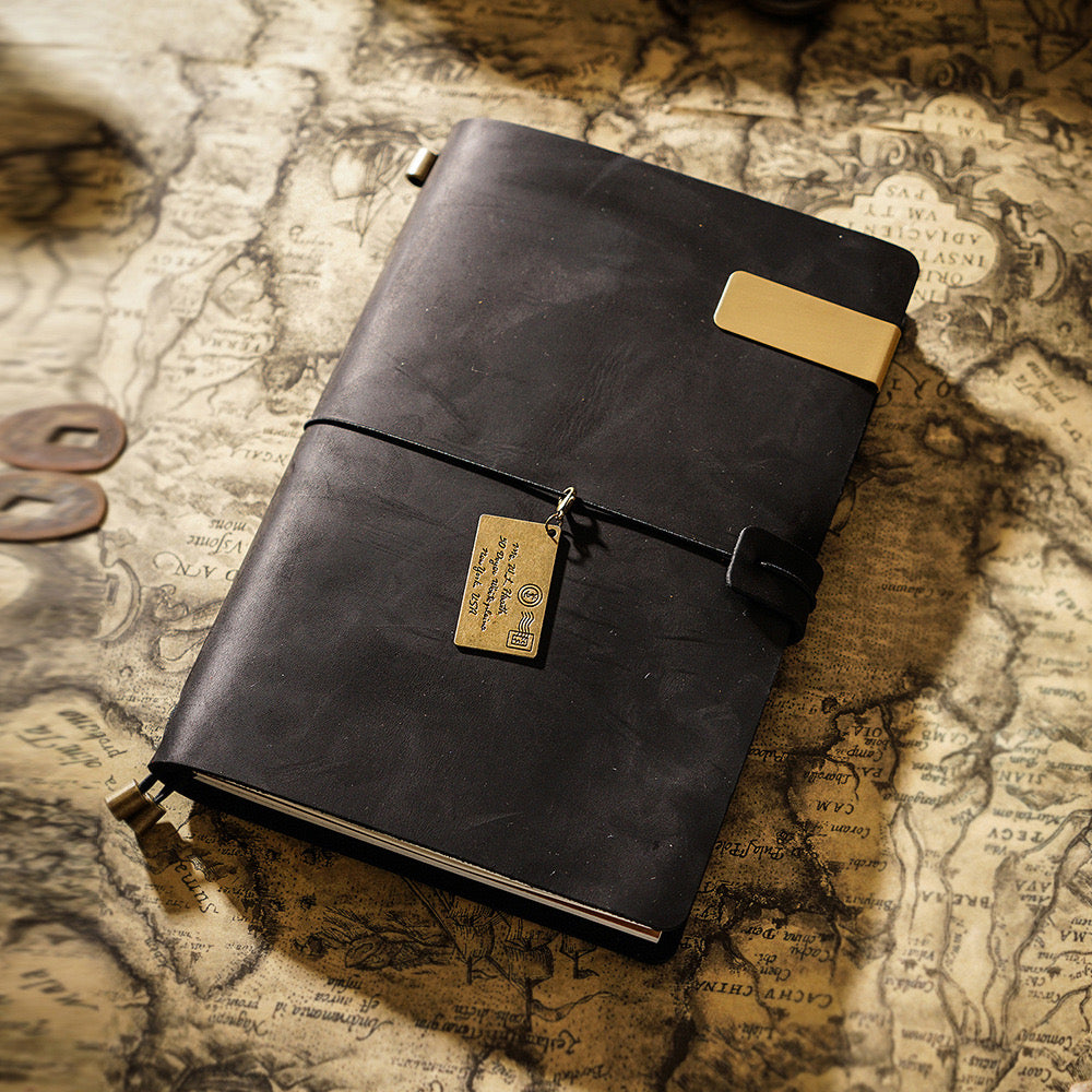 Leather Journal Traveler's Notebook Retro Handmade Diary Portable Sketchbook