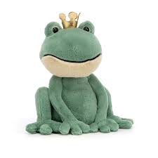 Jellycat Fabian Frog Prince ONE SIZE - H23 X W21 CM