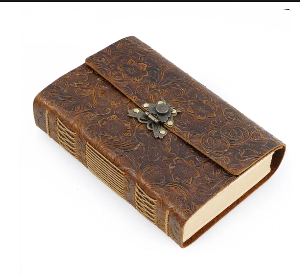 Genuine Leather Sketchbook Retro Diary Thickened Notebook