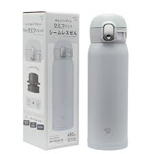 Zojirushi Sm-Wa48-Gd Stainless Steel Mug Seamless One Touch Khaki 500ml - Japanese Mugs