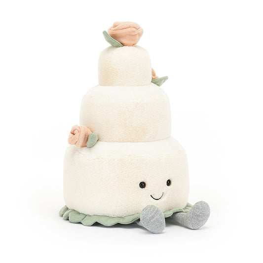 Jellycat Amuseable Wedding Cake ONE SIZE - H28 X W19 CM