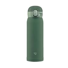 Zojirushi Sm-Wa48-Gd Stainless Steel Mug Seamless One Touch Khaki 500ml - Japanese Mugs