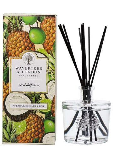 Wavertree & London Reed Diffuser 250ml - Pineapple, Coconut & Lime