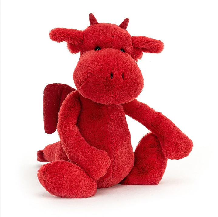 Jellycat Red Dragon MEDIUM 31X12X15CM