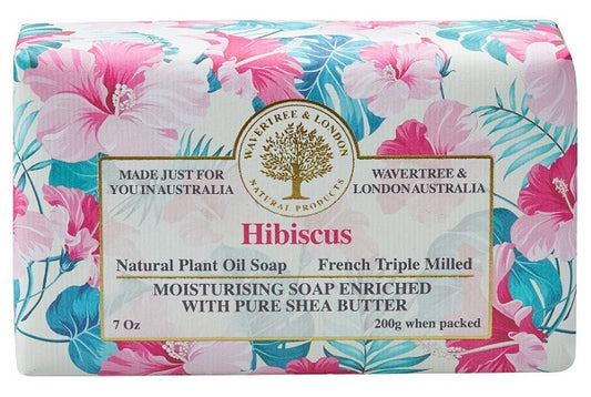 Wavertree & London Soap 200g - Hibiscus