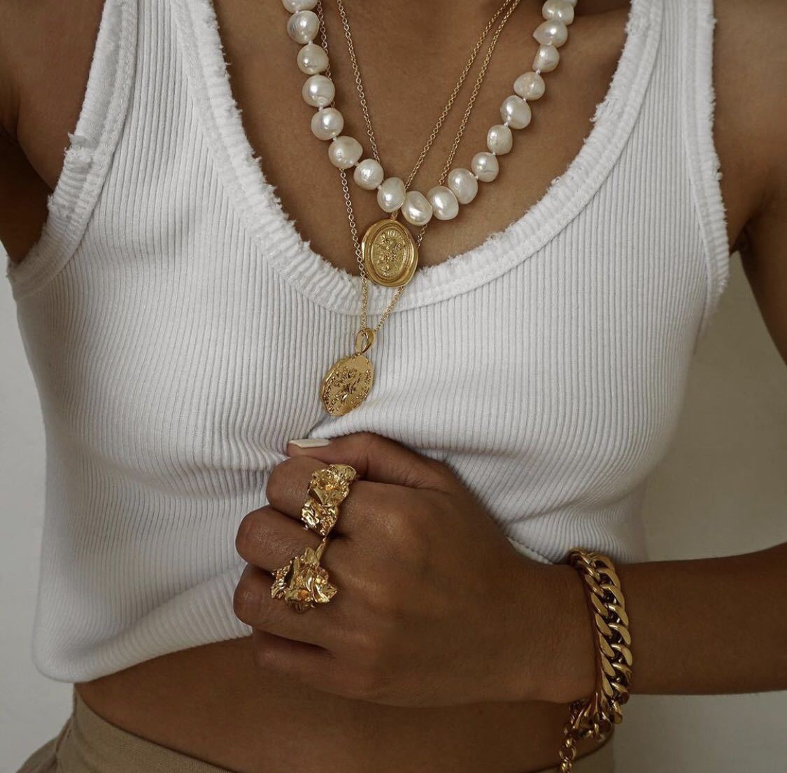 24K Gold-Plated Ancient Roman Battlefield Coin Necklace