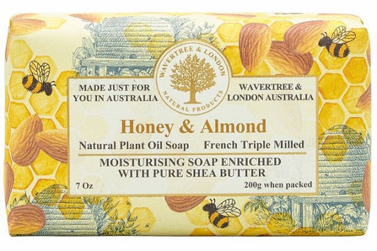 Wavertree & London Soap 200g - Honey & Almond