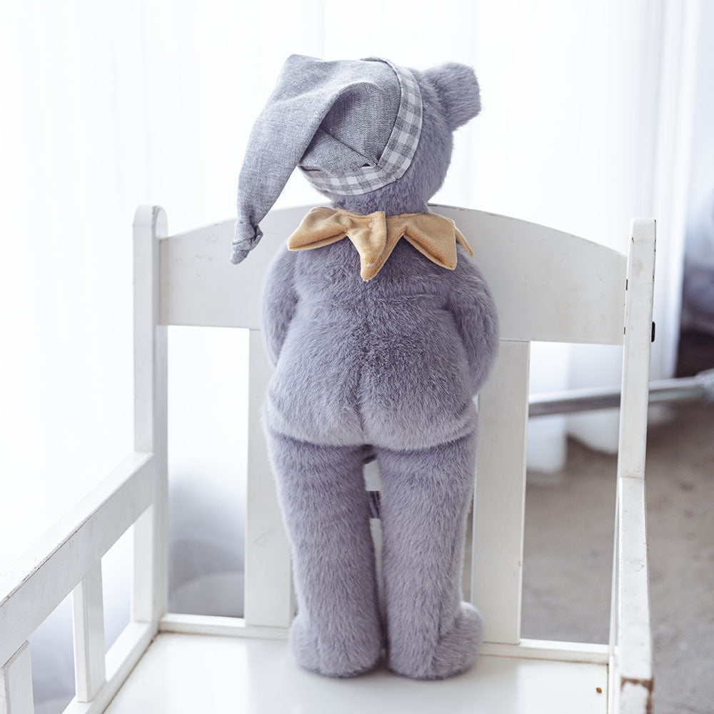 Dabron Nordic Style Gray Moon Teddy Bear Plush Toy