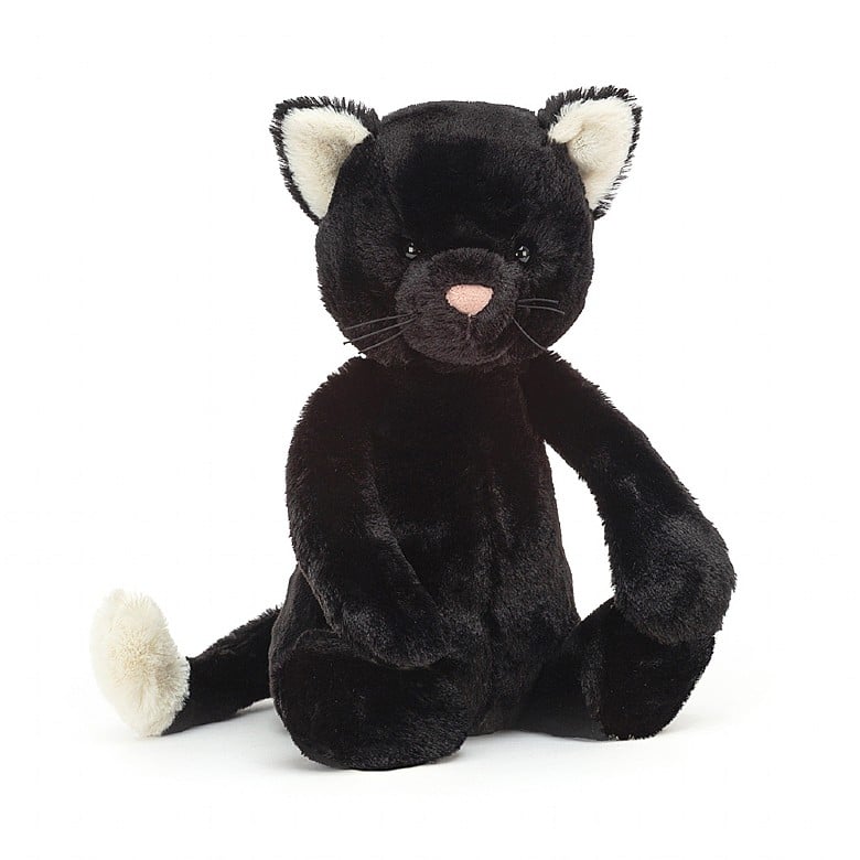 Jellycat Bashful Black Kitten MEDIUM - H31 X W12 CM