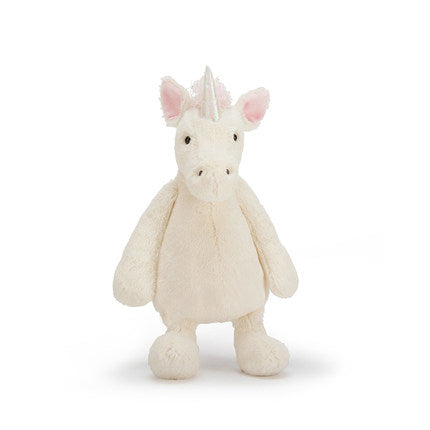 Jellycat Bashful Unicorn MEDIUM - H31 X W12 CM