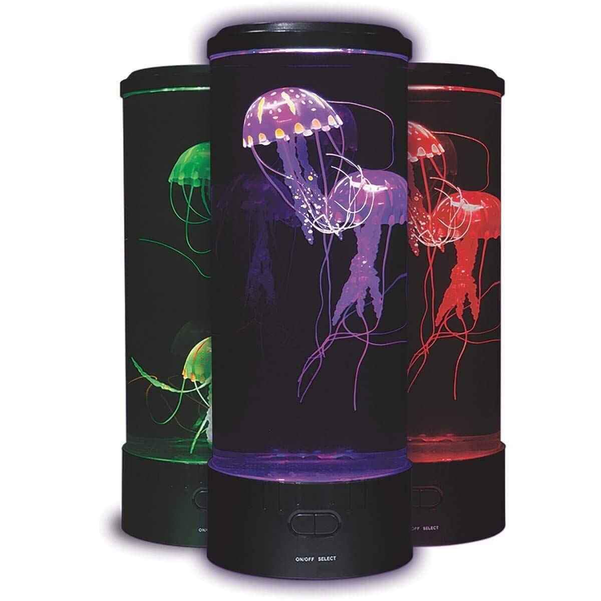 Color Changing Mood Led Fantasy Jellyfish Lava Lamp LED Light