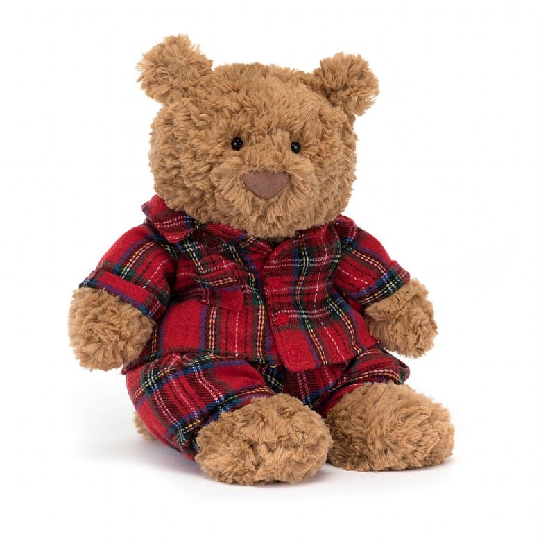 Jellycat Bartholomew Bear Bedtime MEDIUM - H26 X W12 CM