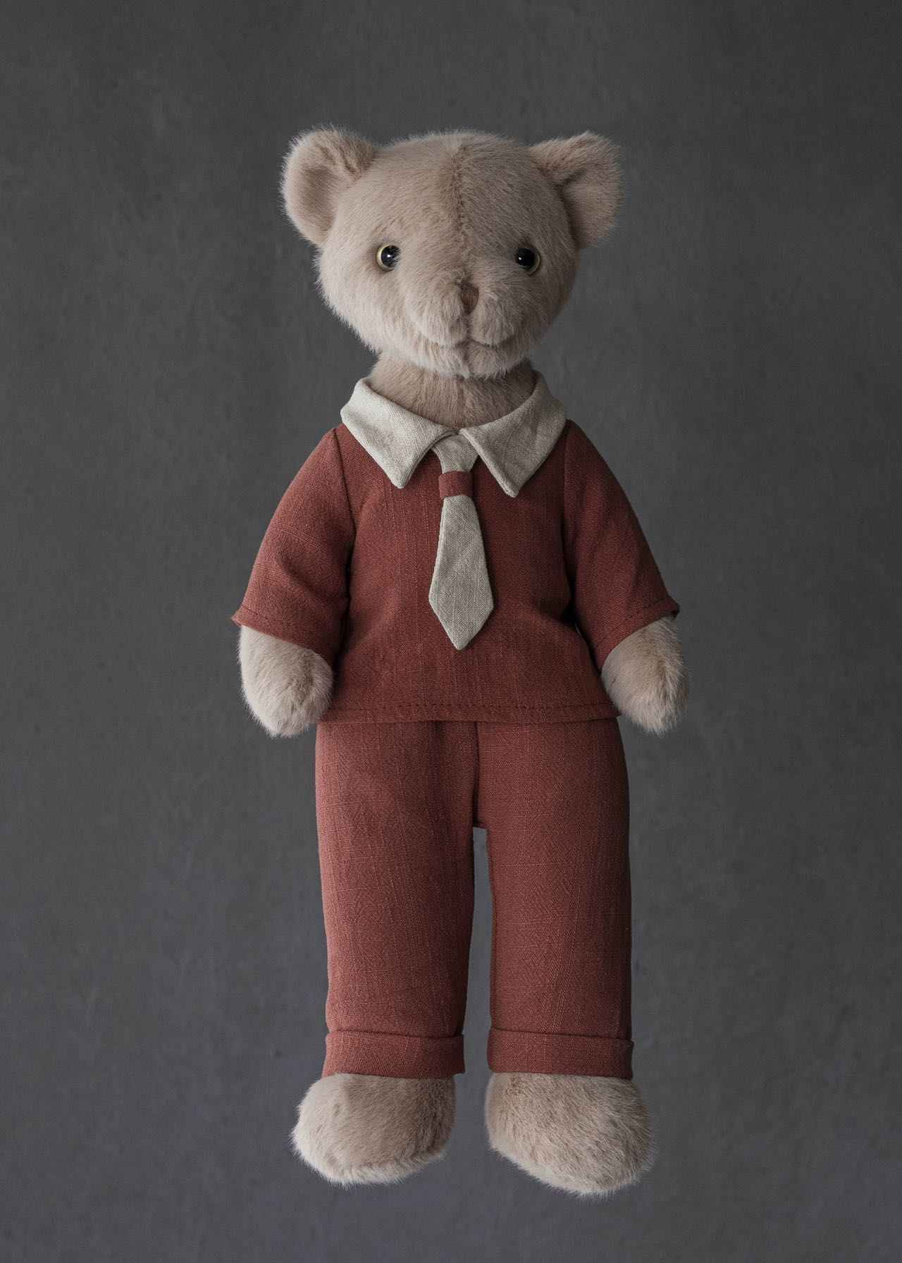 Dabron Roman Holiday Series 30cm Dressed Teddy Bear Plush Doll