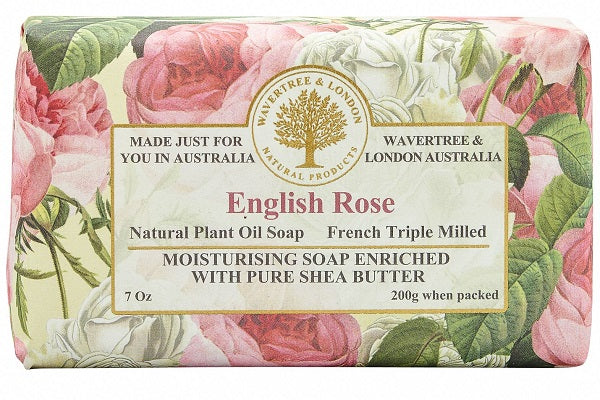 Wavertree & London Soap 200g - English Rose