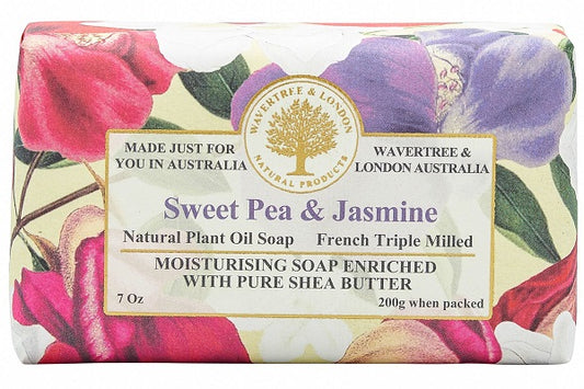 Wavertree & London Soap 200g - Sweet Pea & Jasmine