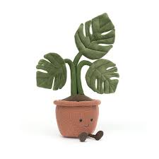 Jellycat Amuseable Monstera Plant One Size - H43 X W15