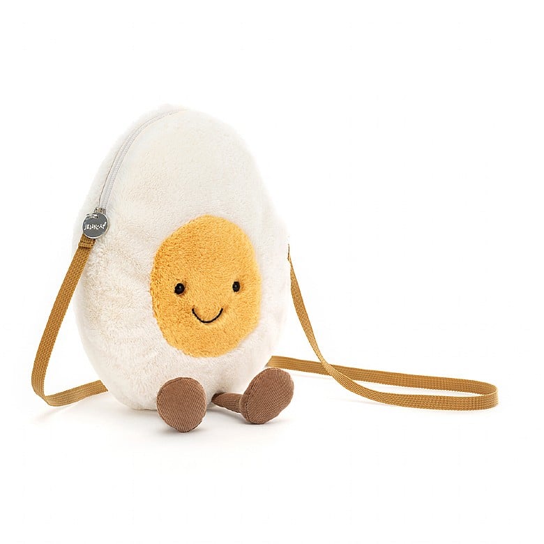Jellycat Amuseable Happy Boiled Egg Bag ONE SIZE - H30 X W18 CM