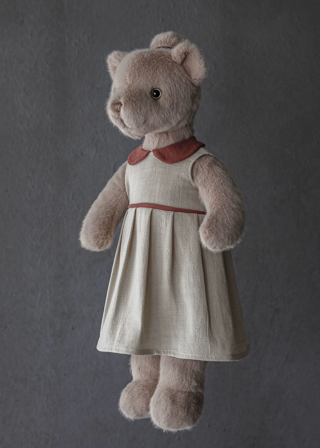 Dabron Roman Holiday Series 30cm Dressed Teddy Bear Plush Doll