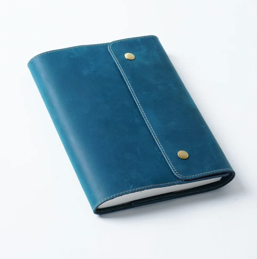 Genuine Leather Notebook Vintage Cowhide Notepad Creative  Sketchbook Diary Notebook