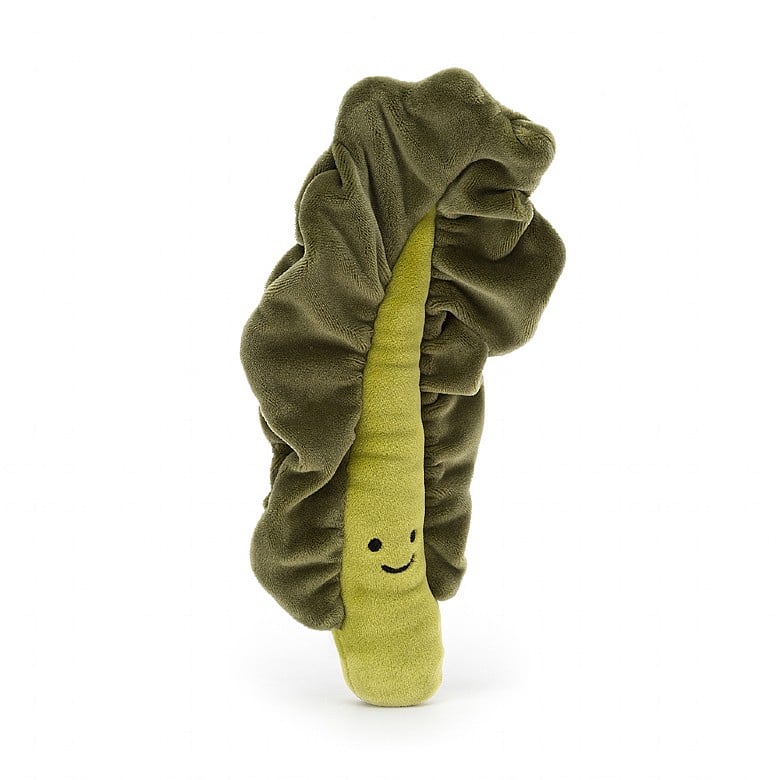 Jellycat Vivacious Vegetable Kale Leaf ONE SIZE - H21 X W7 CM