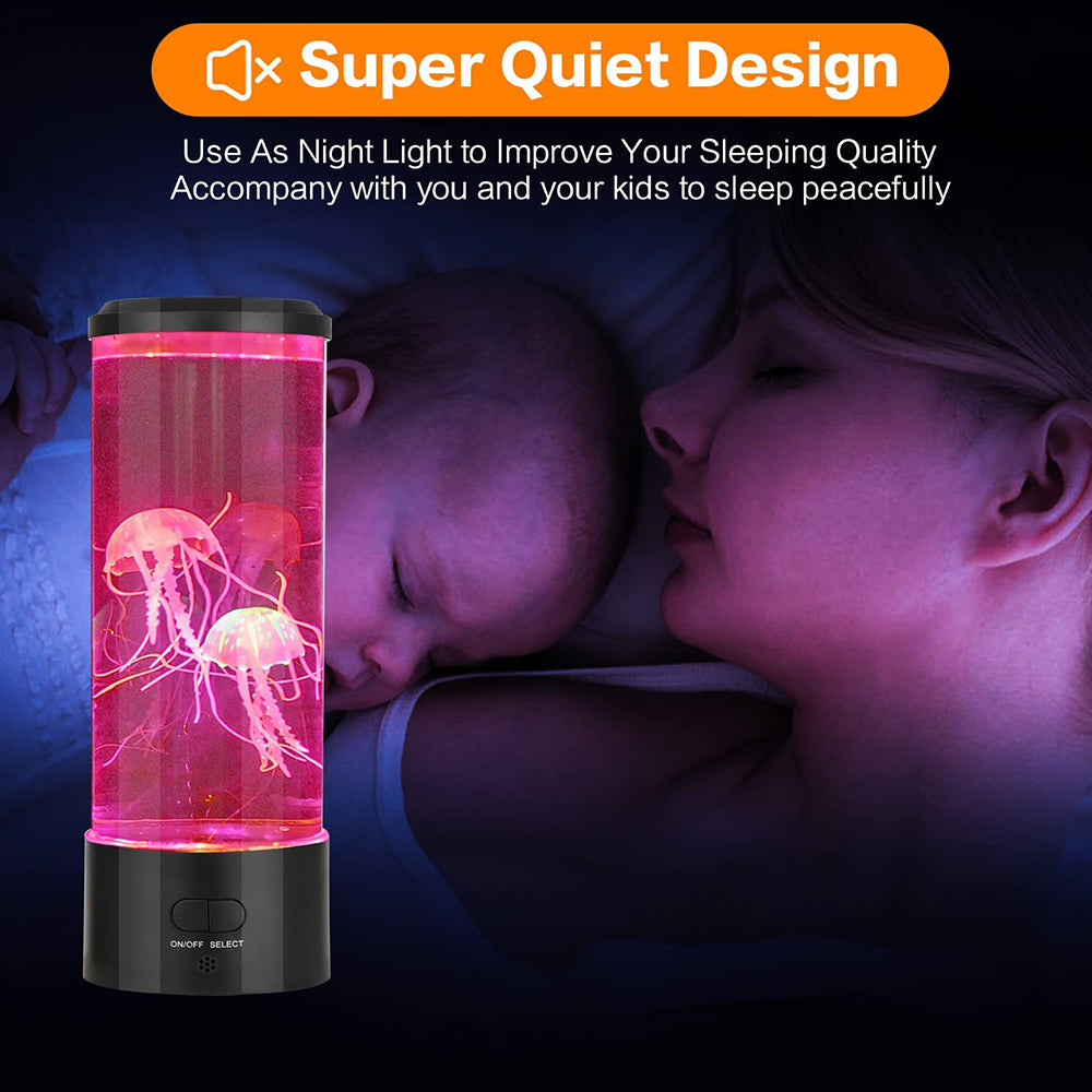 Color Changing Mood Led Fantasy Jellyfish Lava Lamp LED Light