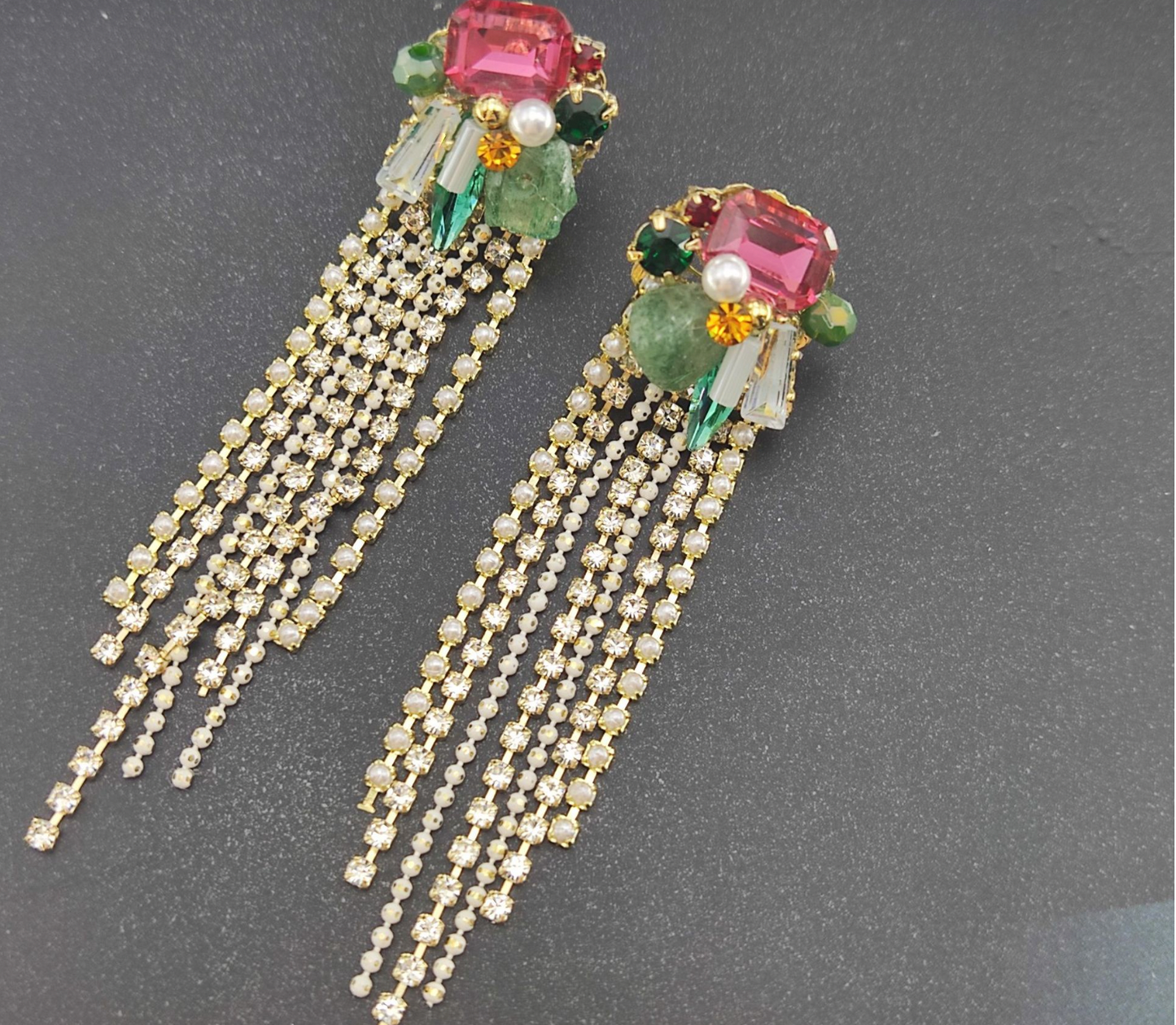 S925 Silver Needles and Genuine Gold Plating Exquisite Italian Handcrafted Earrings