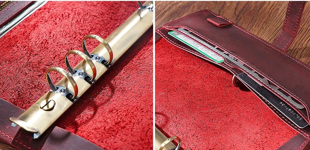 Vintage Genuine Leather Notebook Personal Diary Travel Journal Planner