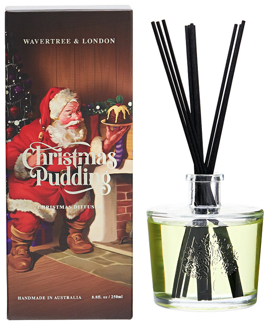 Wavertree & London Reed Diffuser 250ml - Christmas Pudding