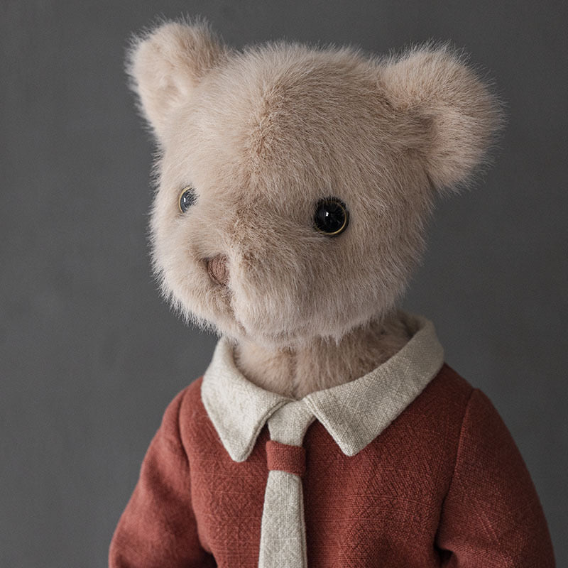 Dabron Roman Holiday Series 30cm Dressed Teddy Bear Plush Doll