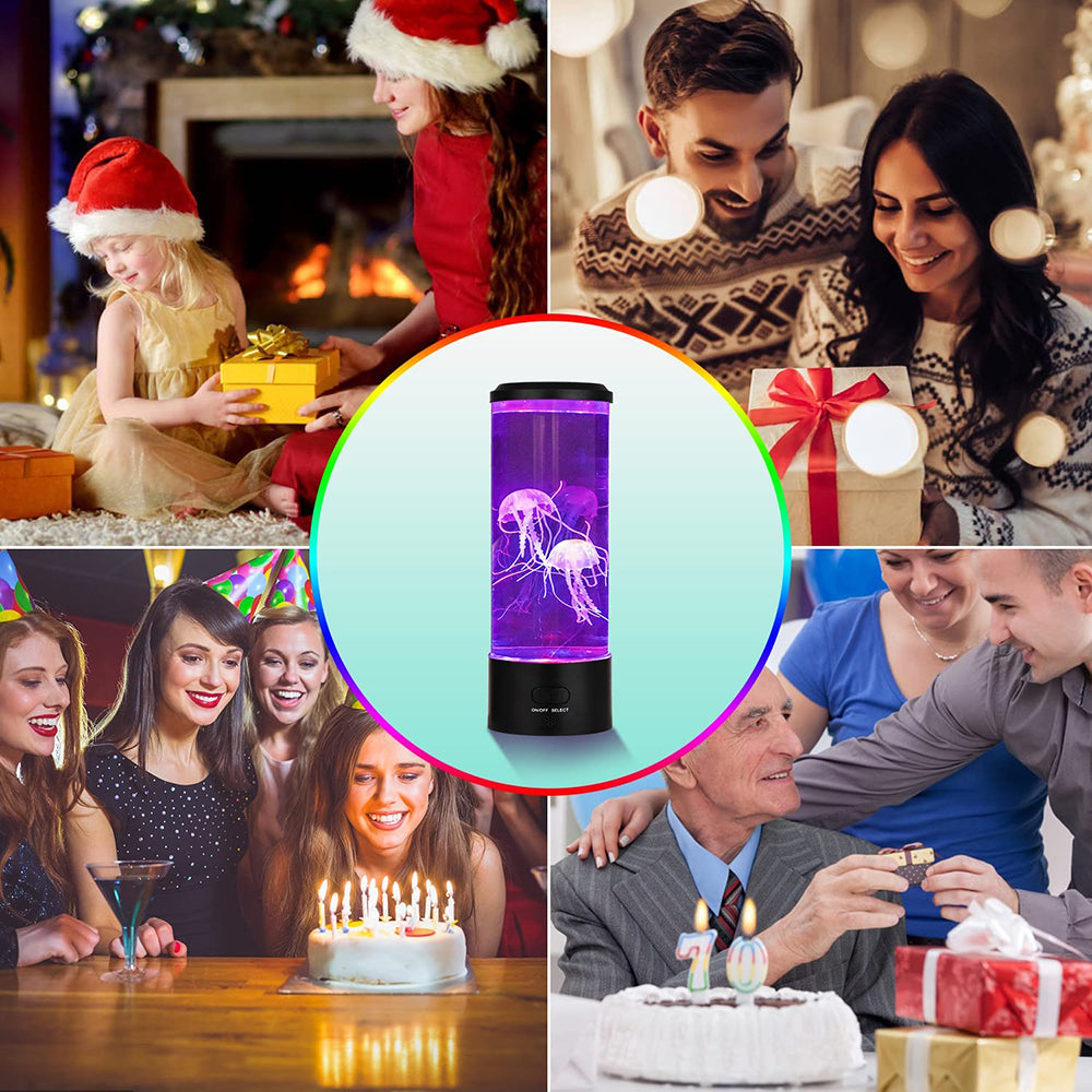 Color Changing Mood Led Fantasy Jellyfish Lava Lamp LED Light