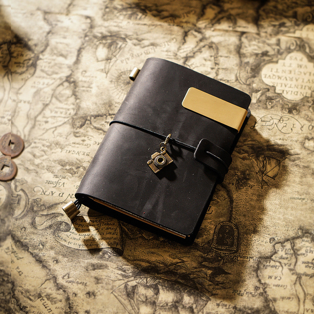 Leather Journal Traveler's Notebook Retro Handmade Diary Portable Sketchbook