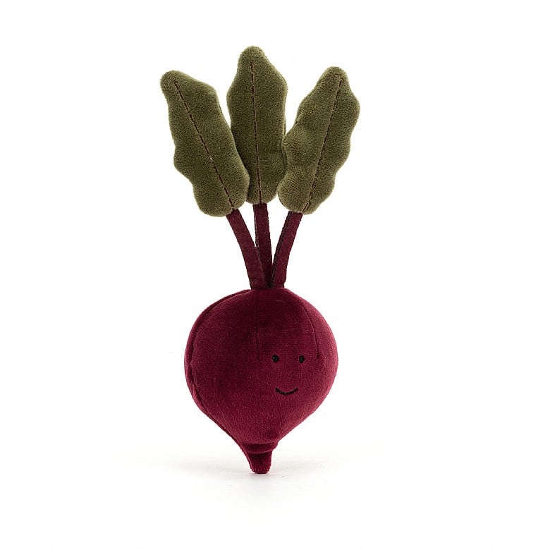 Jellycat Vivacious Vegetable Beetroot ONE SIZE - H22 X W8 CM