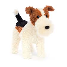 Jellycat Hector Fox Terrier ONE SIZE - H23 X W10 CM