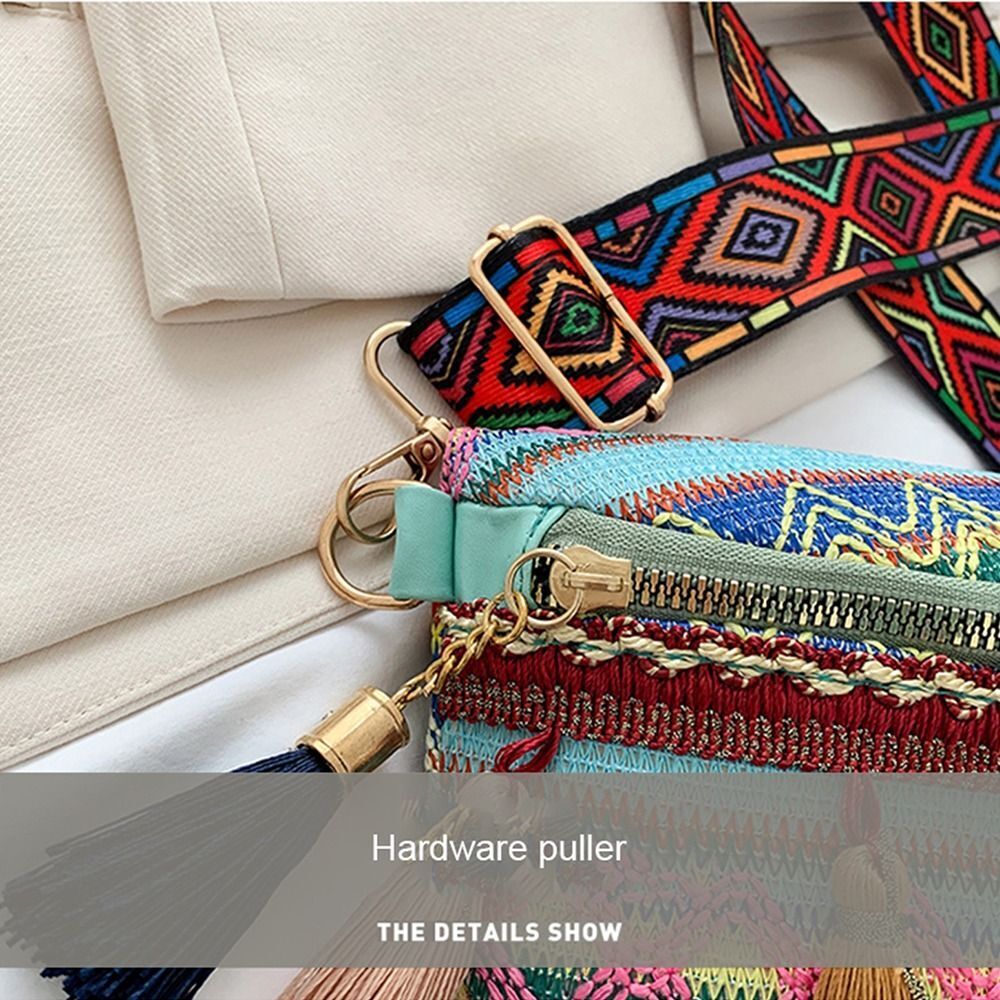 Occasion :Outdoor,Travel,Causal Size:21.5*15*3cm Package:1 pc of Bohemian Shoulder Bag Color:Wine Red ,Yellow,Blue Product Name: Bohemian Shoulder Bag Gender:Women Pattern:Geometric Material: Cloth
