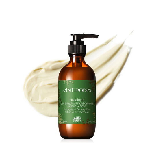 Antipodes Hallelujah Lime & Patchouli Cleanser & Makeup Remover 200ml