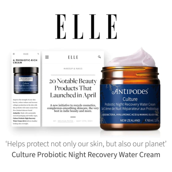 Antipodes Culture Probiotic Night Recovery Water Cream 60ml
