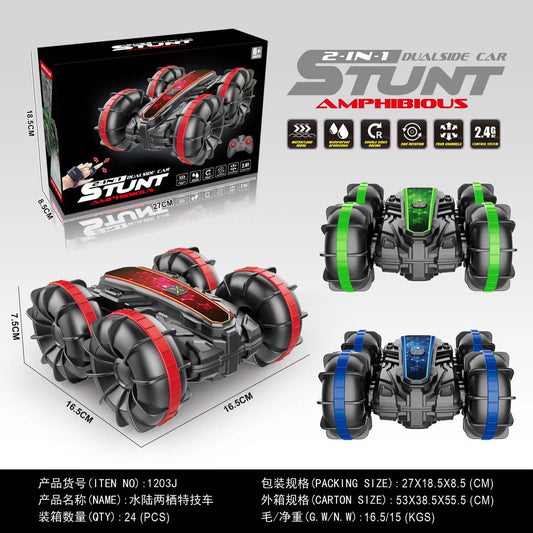 Remote Control RC Car 360 Degree Buggy Roll Deformation Vehicle Kids