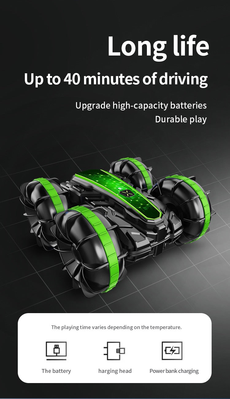 Remote Control RC Car 360 Degree Buggy Roll Deformation Vehicle Kids
